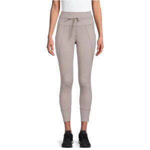 2/$30 AVIA High Rise Drawstring Super Plush Ankle Legging Stone Small 4-6 #BAG12